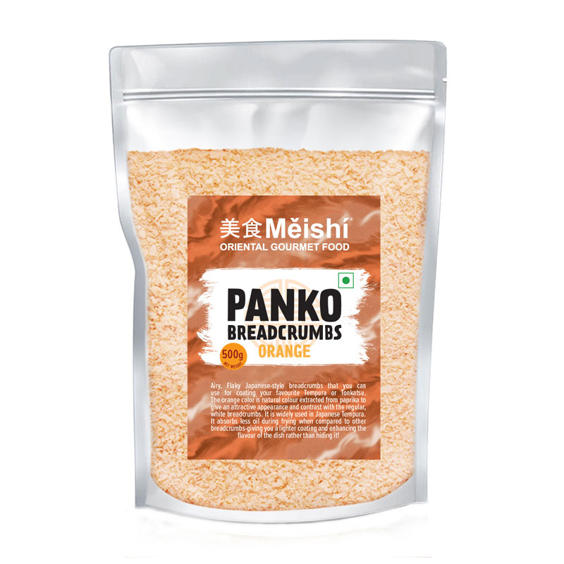 Meishi Panko Breadcrumbs Orange