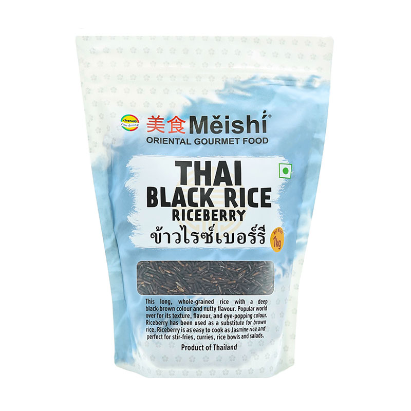 Meishi Thai Black Rice - Riceberry